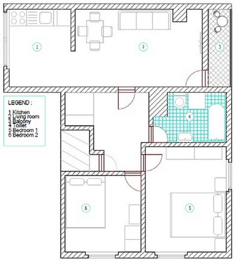 Apartment Luna 奥米什 外观 照片